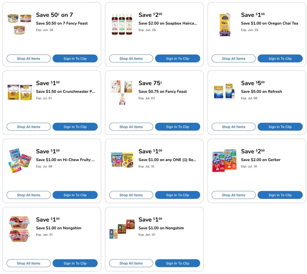 Coupons
