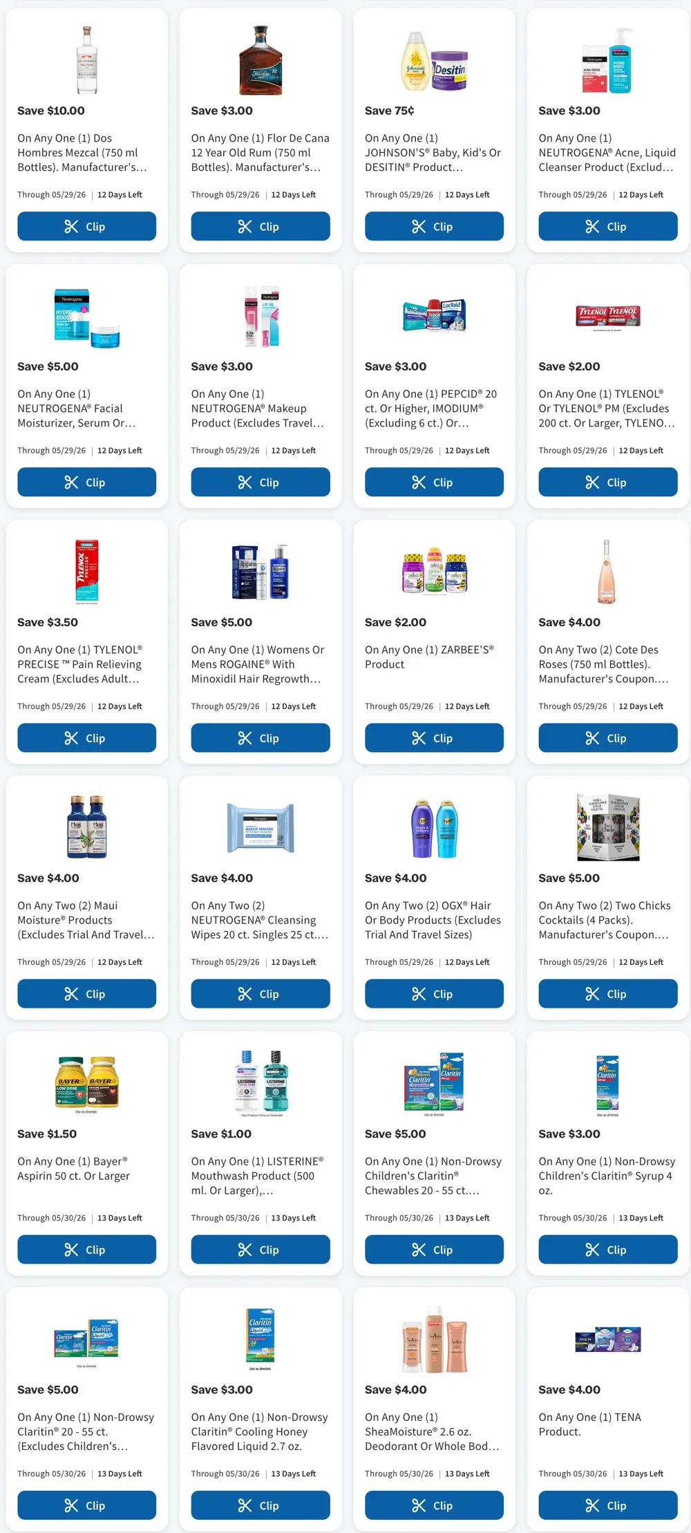 Coupons