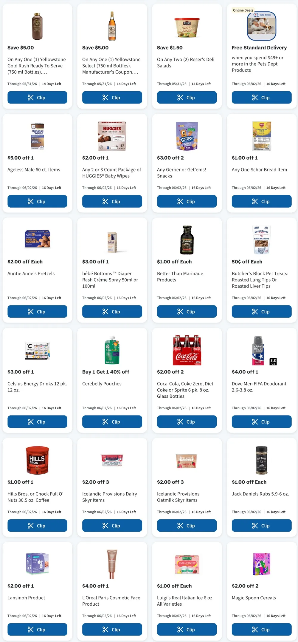 Coupons