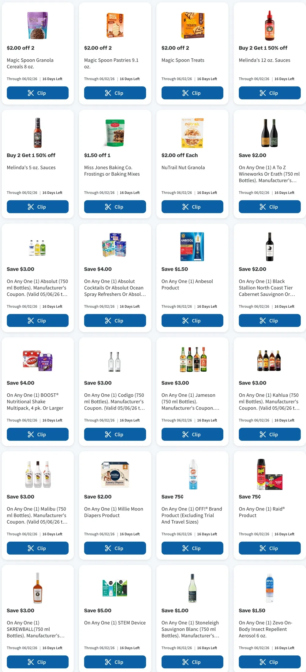 Coupons