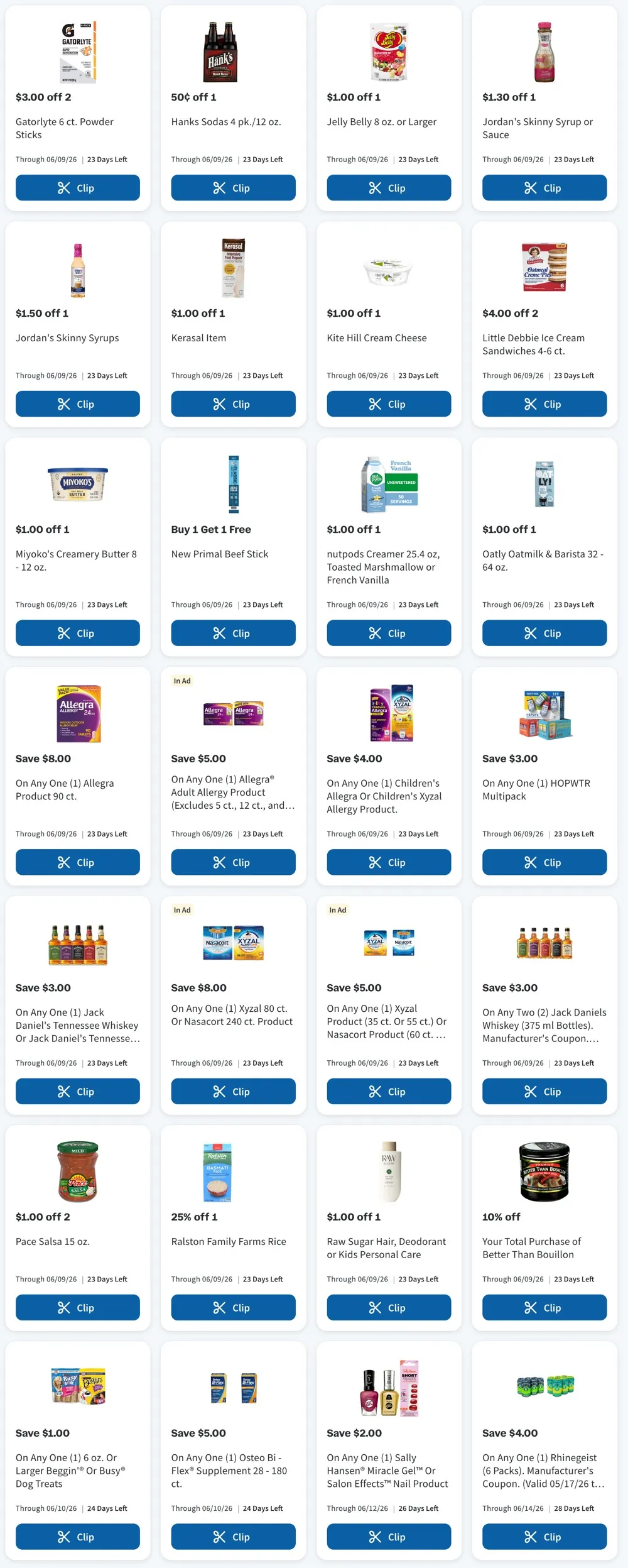 Coupons