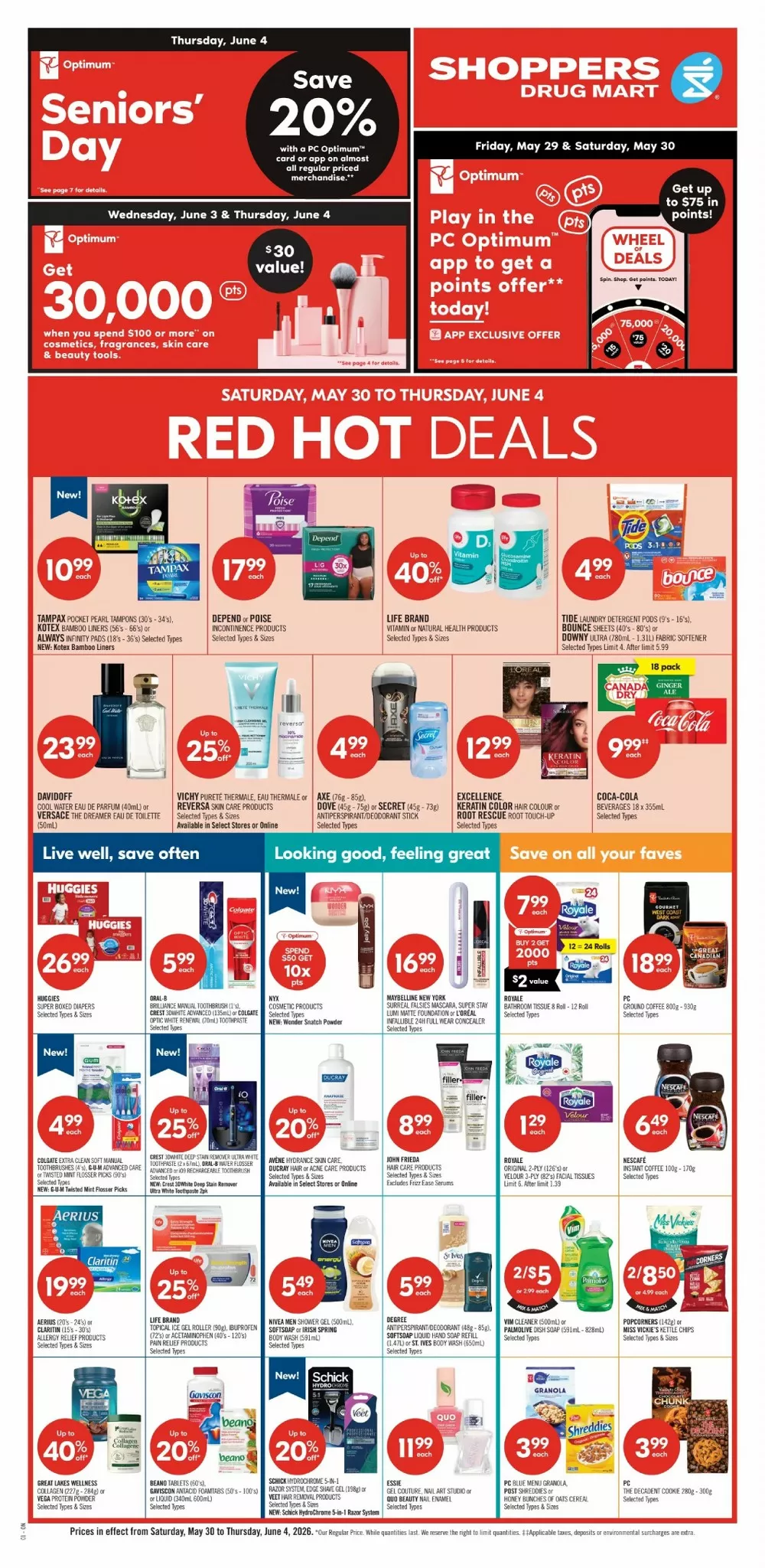 Shoppers Drug Mart Flyer June 6 - 12, 2026 - Image 1 May 30 To June 5