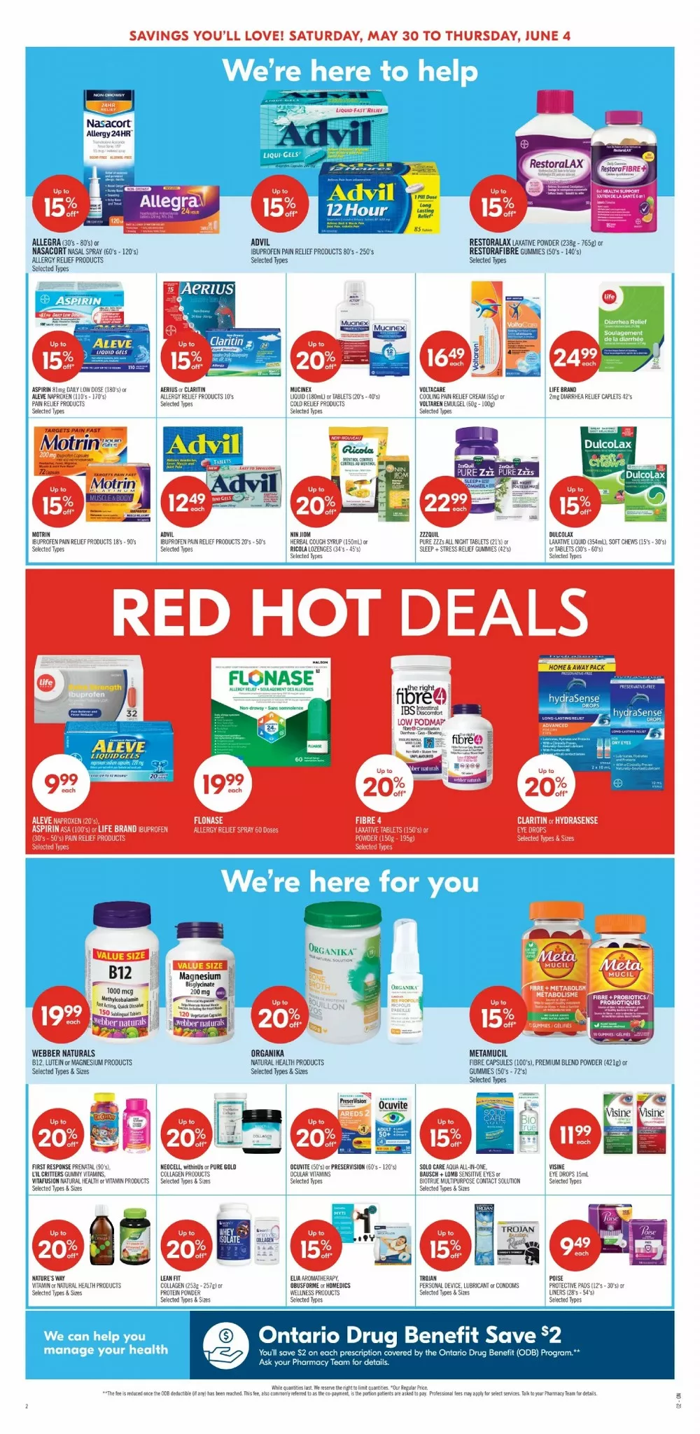 Shoppers Drug Mart Flyer June 6 - 12, 2026 - Image 2 May 30 To June 5