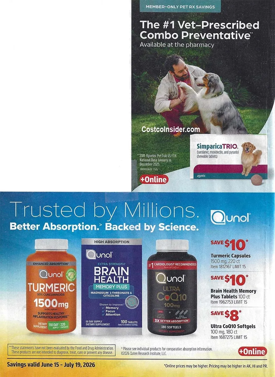 Costco Weekly Ad Deals July 27 – August 23, 2026 - Image 1 June 15 - July 19