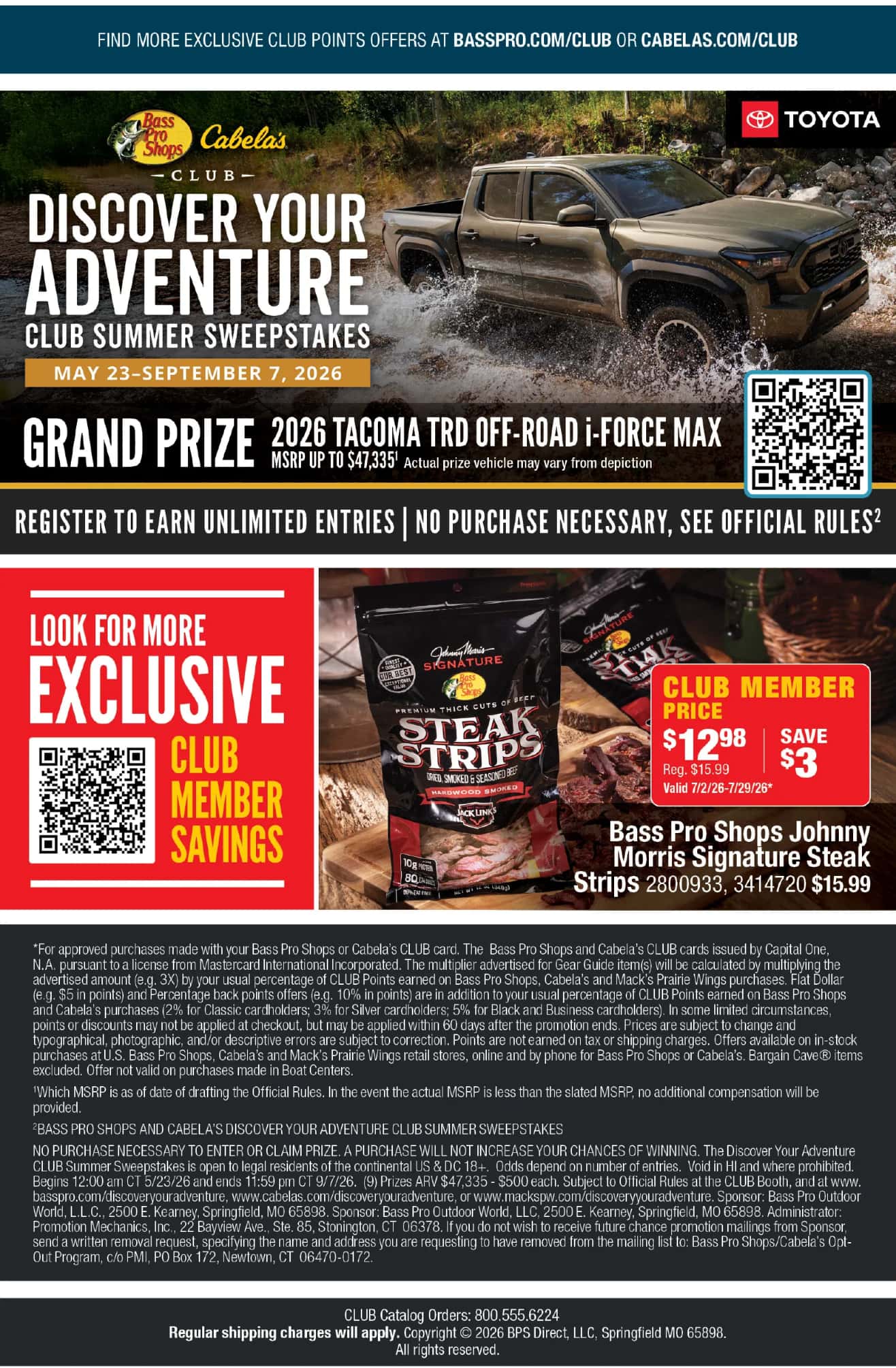 Bass Pro Shops Ad July 2026 - Image 2 July 2 - 29