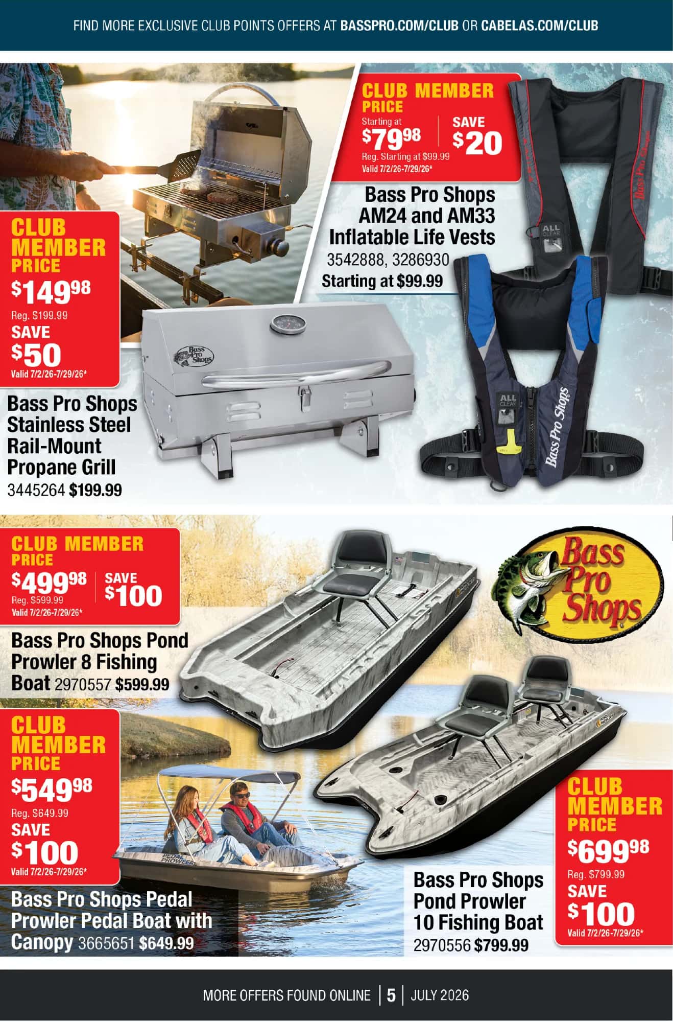 Bass Pro Shops Ad July 2026 - Image 3 July 2 - 29