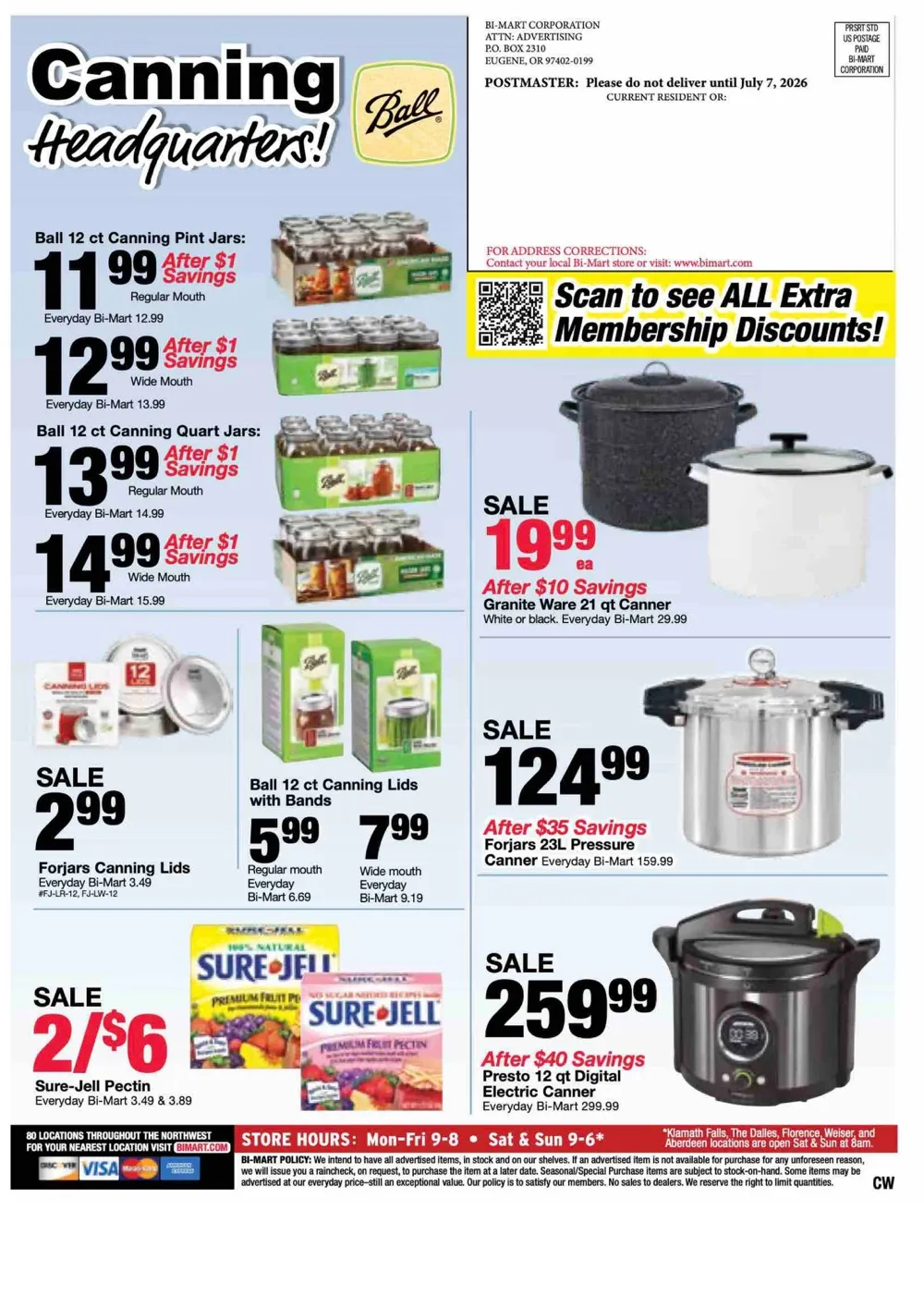 Bi Mart Weekly Ad July 7 - 28, 2026 - Image 2 July 7 - 28