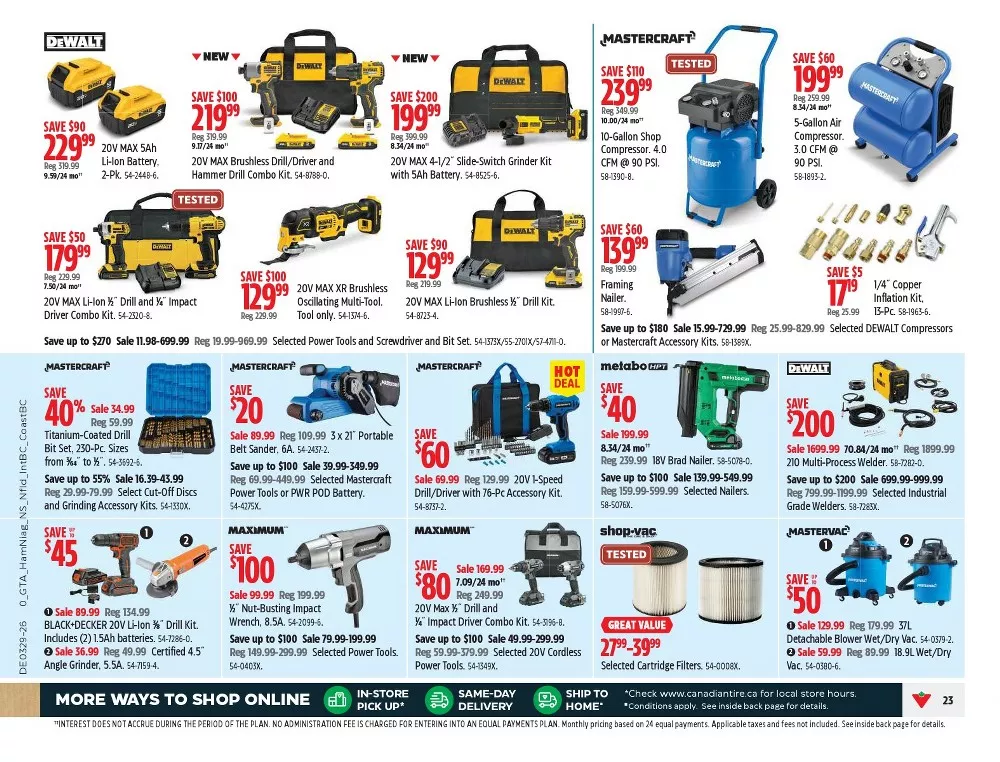 Canadian Tire Flyer July 23 - 29, 2026 - Image 1 July 16 -22