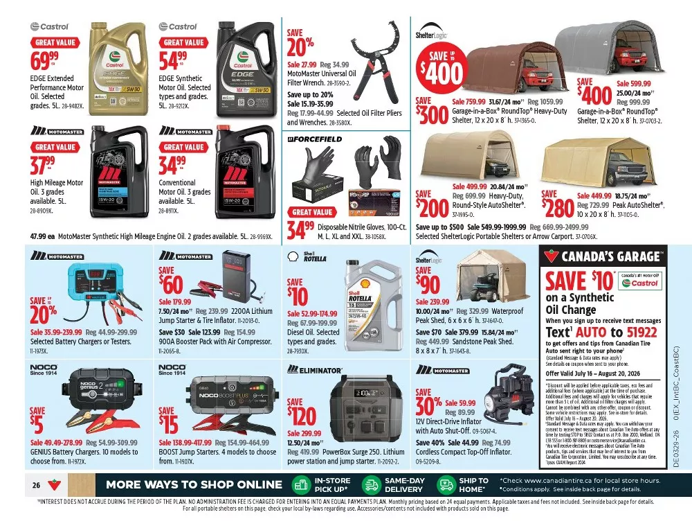 Canadian Tire Flyer July 23 - 29, 2026 - Image 4 July 16 -22