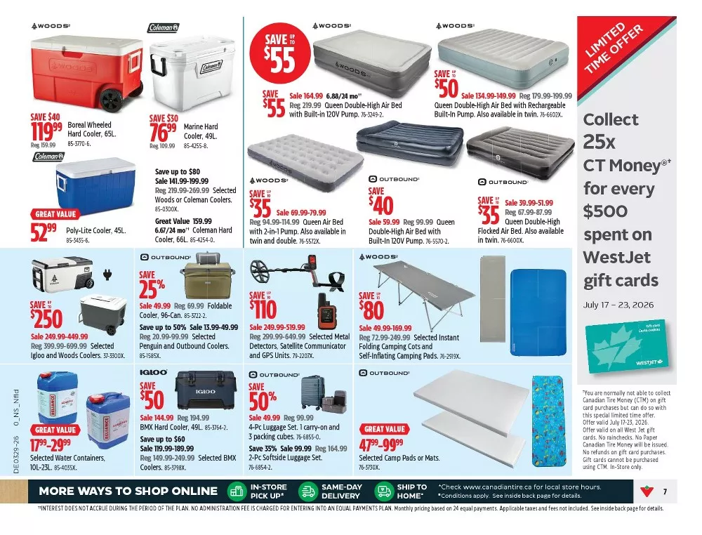 Canadian Tire Flyer July 23 - 29, 2026 - Image 1 July 16 -22