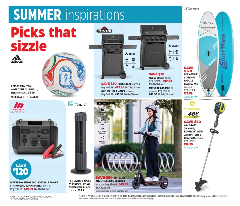 Canadian Tire Flyer July 23 - 29, 2026 - Image 2 Summer Inspirations