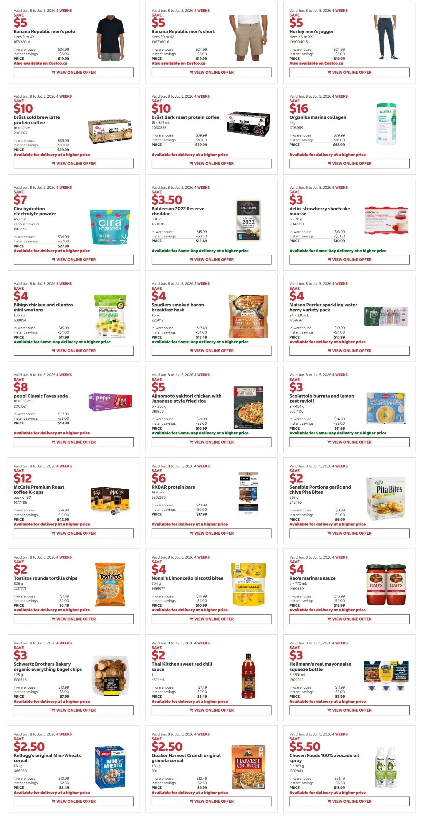Costco Flyer July 20 – 27, 2026 - Image 1 June 20 - July 5