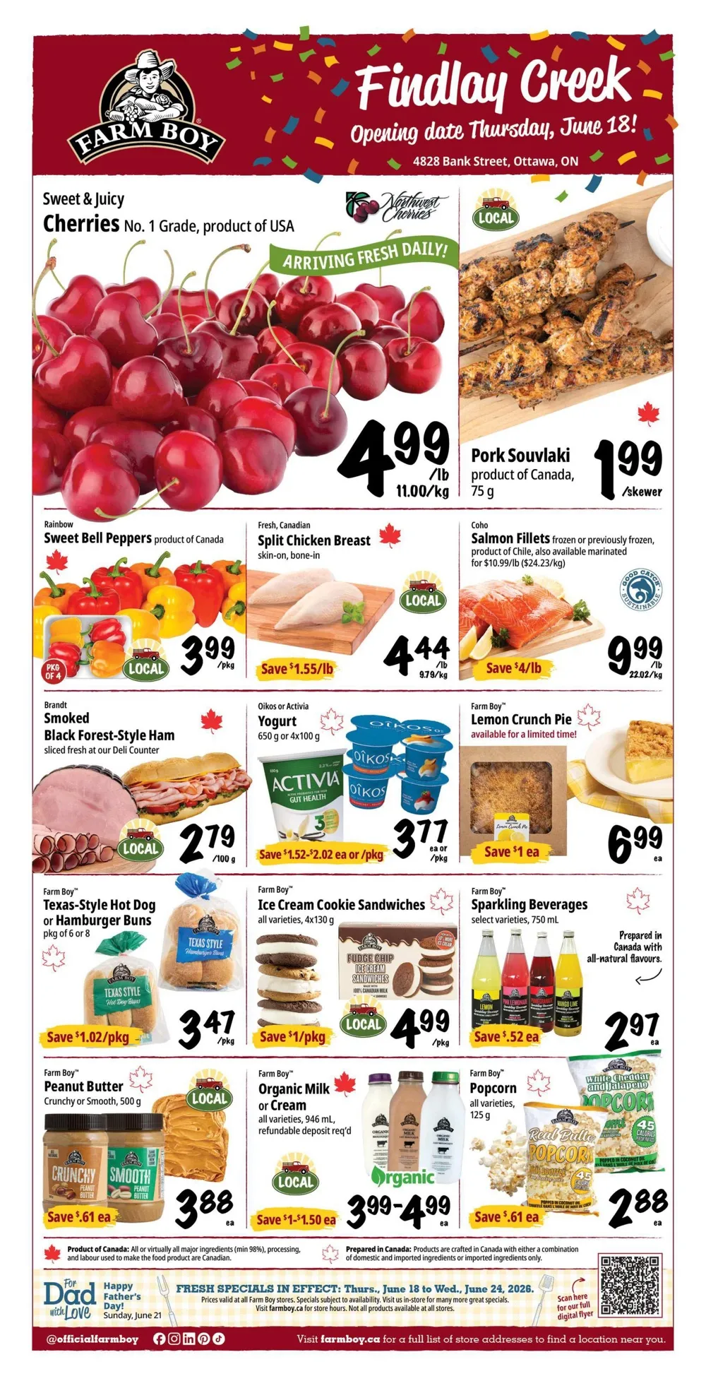 Farm Boy Flyer July 23 - 29, 2026 - Image 1 June 18 - 24
