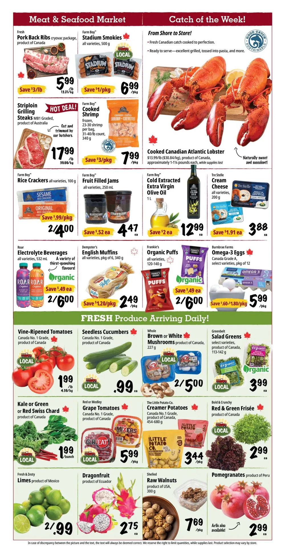 Farm Boy Flyer July 23 - 29, 2026 - Image 2 June 18 - 24