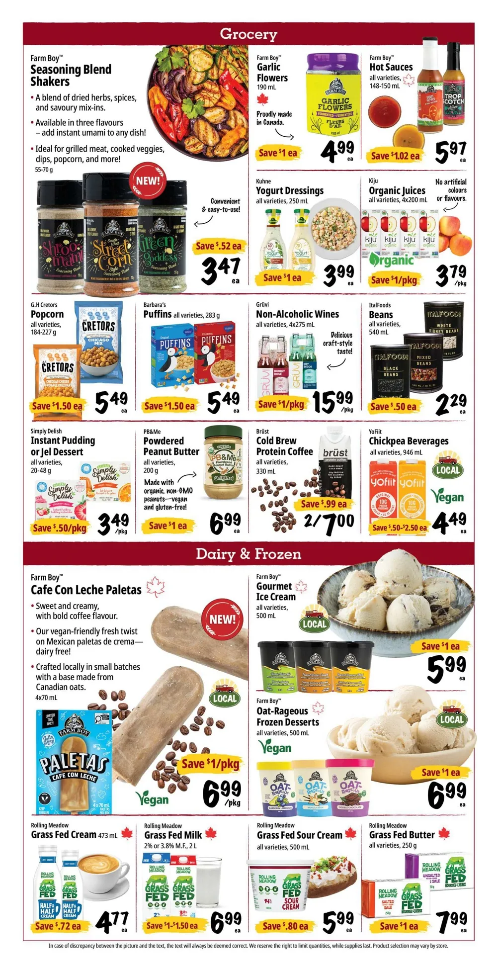 Farm Boy Flyer July 23 - 29, 2026 - Image 2 June 18 - 24