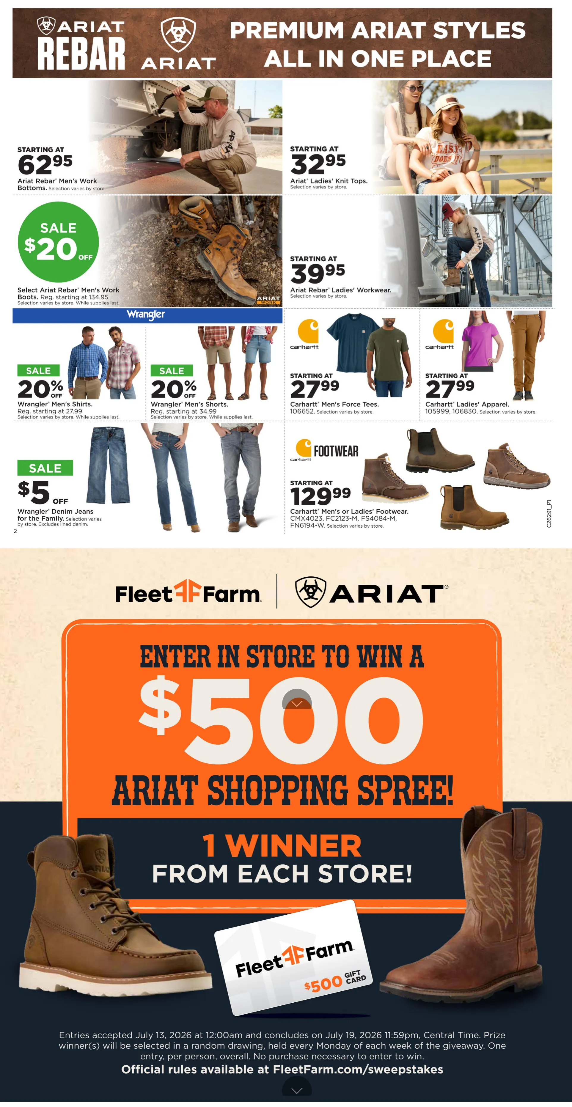Fleet Farm Weekly Ad July 13 - 19, 2026 - Image 2 July 13 - 19