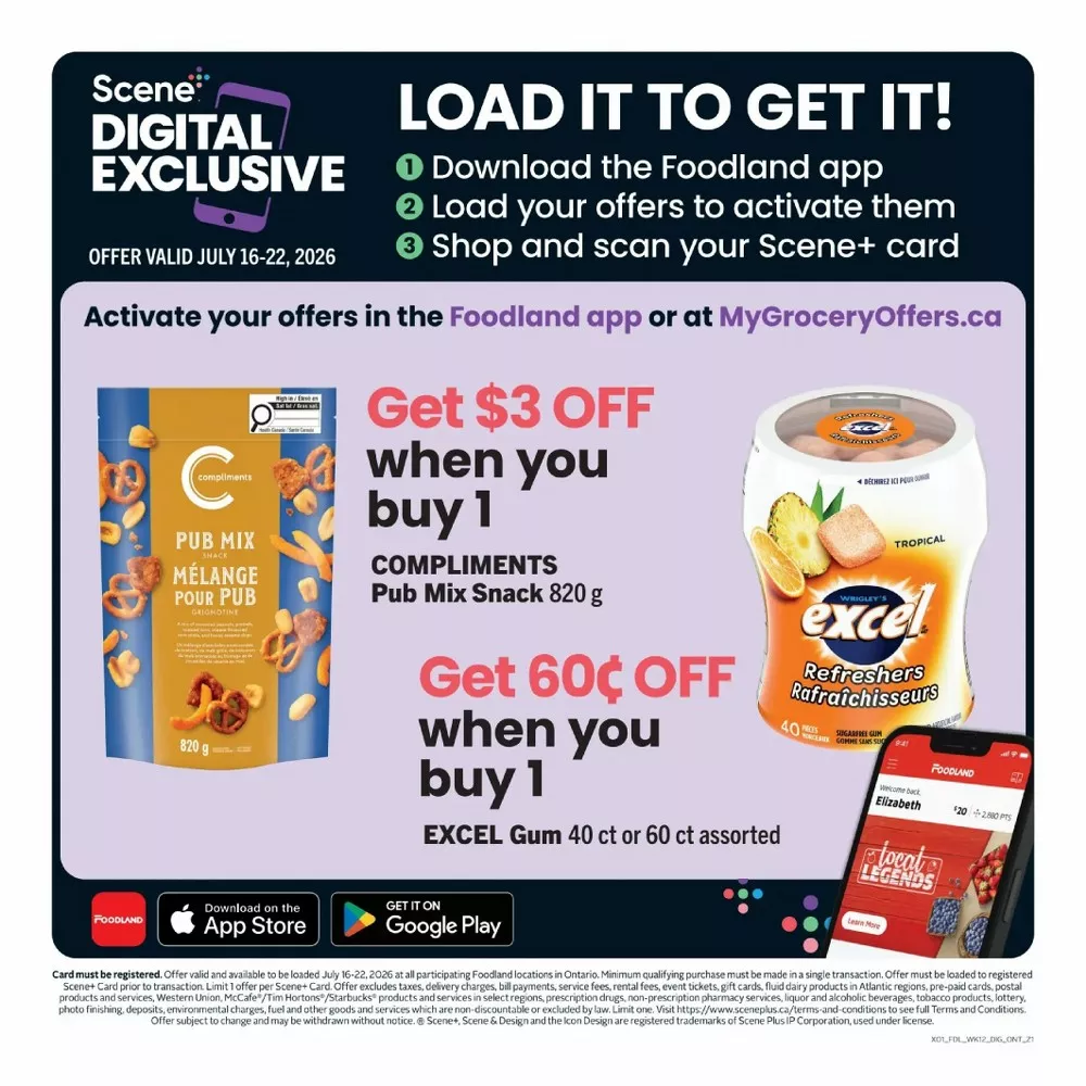Foodland Flyer July 23 - 29, 2026 - Image 1 July 16 - 22