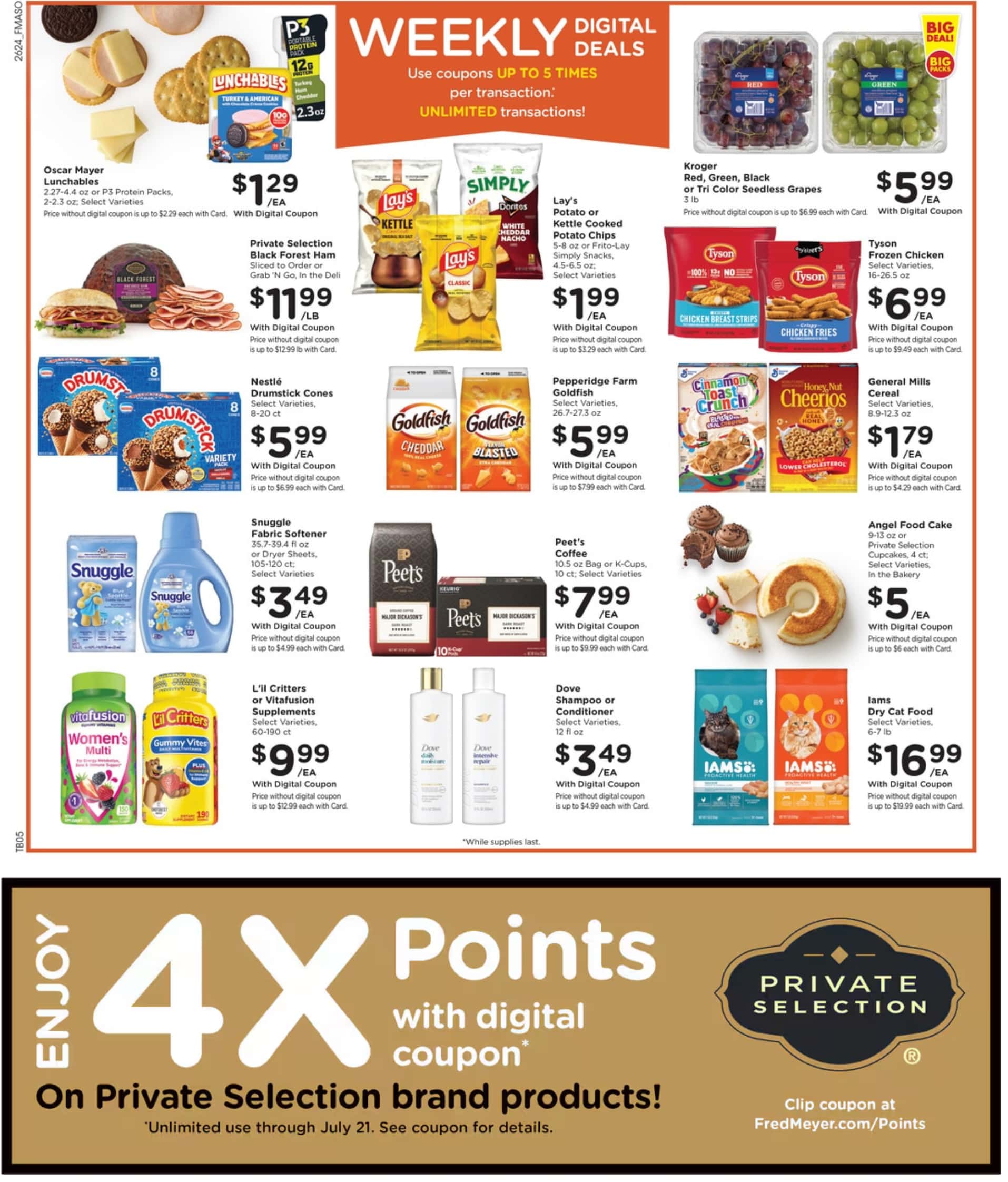 Fred Meyer Weekly Ad Deals July 22 - 28, 2026 - Image 2 July 15 - 21