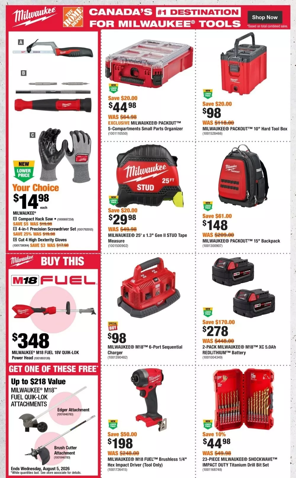 Home Depot Flyer July 23 - 29, 2026 - Image 1 July 16 - 22