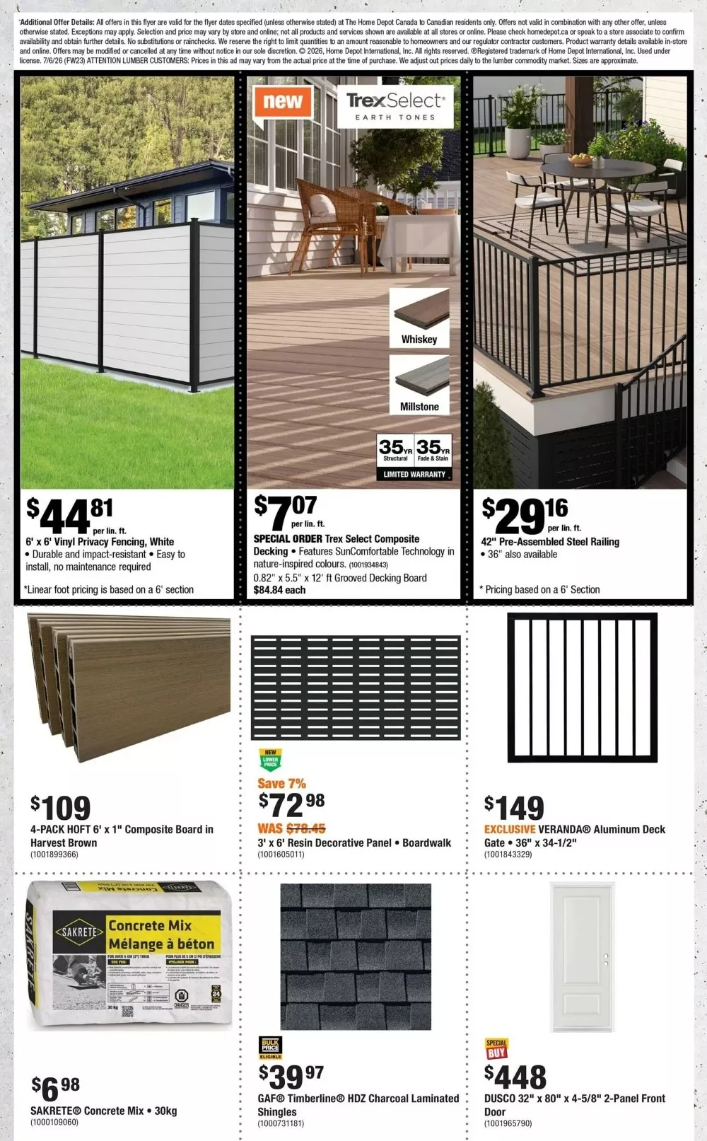 Home Depot Flyer July 23 - 29, 2026 - Image 1 July 16 - 22