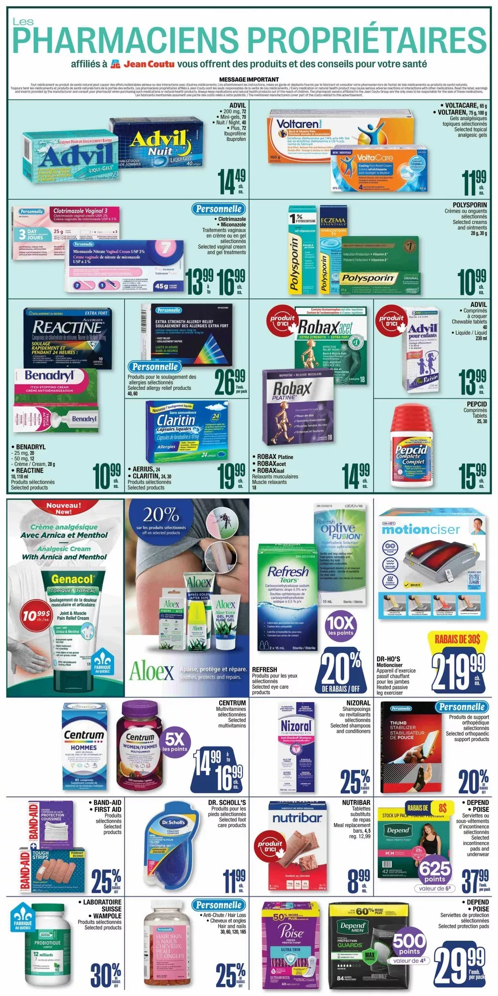 Jean Coutu Flyer July 23 - 29, 2026 - Image 1 July 16 - 22