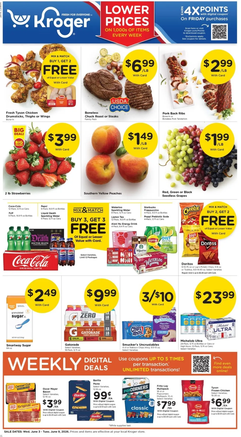 Kroger Weekly Ad Deals June 10 – 16, 2026 - Image 1 June 3 To 9