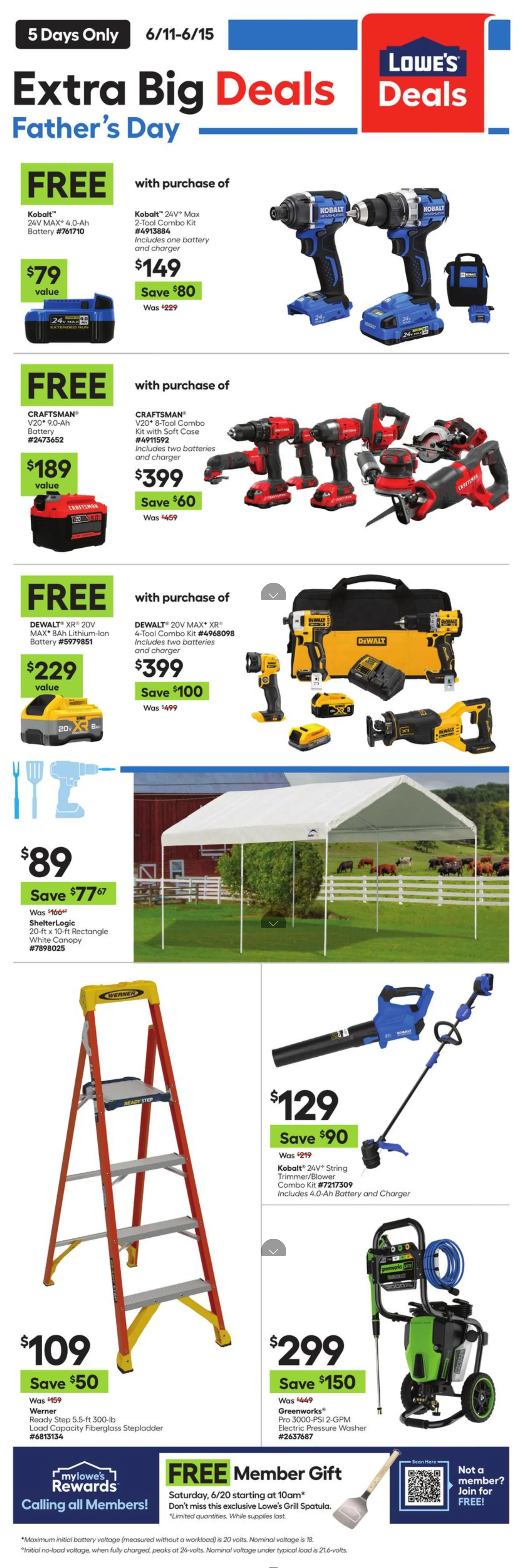Lowe'S Weekly Ad July 23 – 29, 2026 - Image 1 June 11 - 24