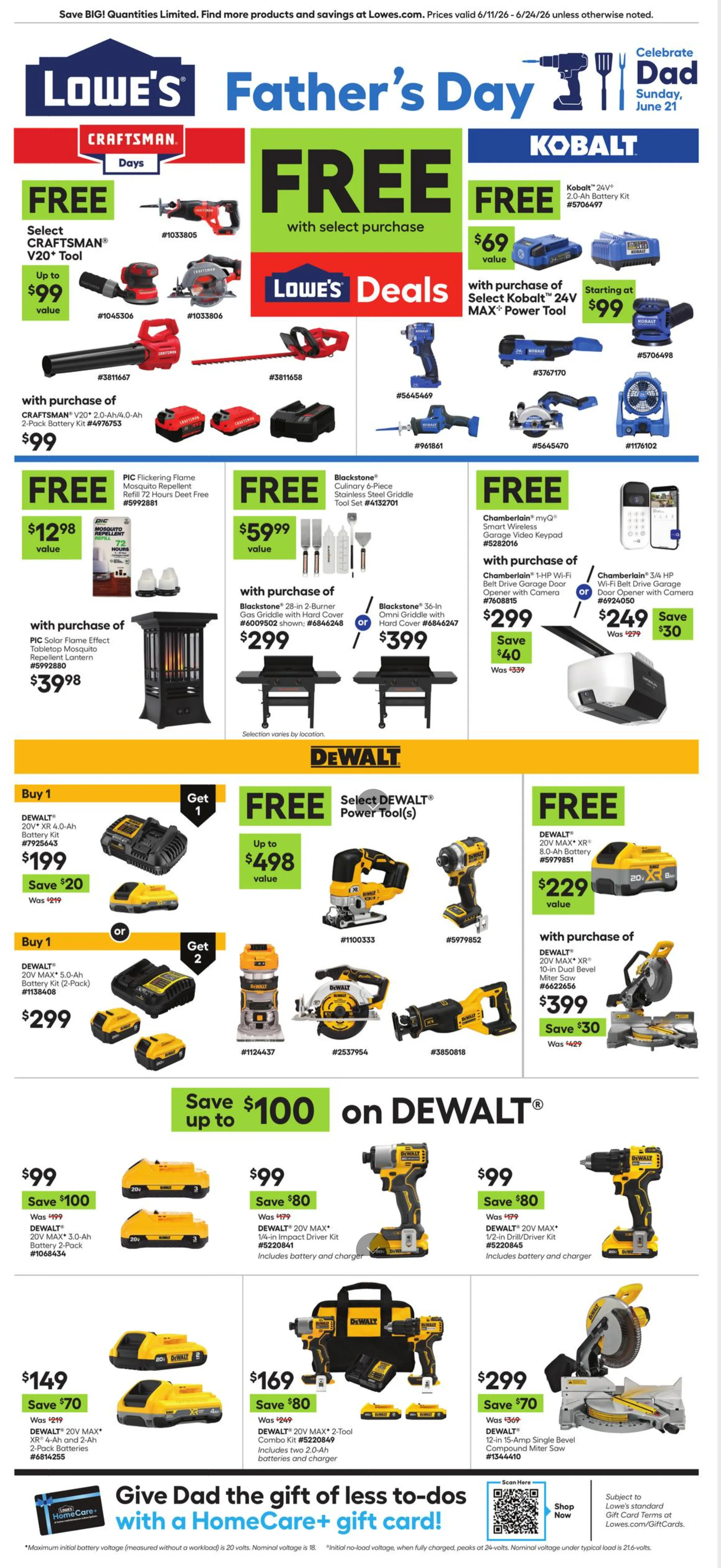 Lowe'S Weekly Ad July 23 – 29, 2026 - Image 1 June 11 - 24