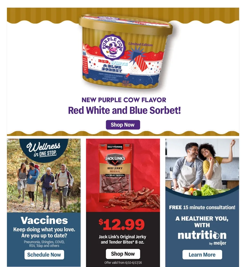 Meijer Weekly Ad June 10 – 16, 2026 - Image 4 June 10 - 16