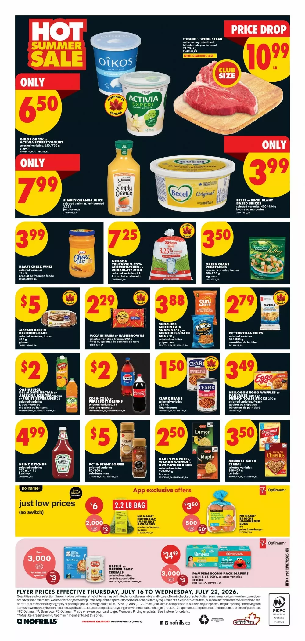 No Frills Flyer July 23 - 29, 2026 - Image 1 July 16 - 22