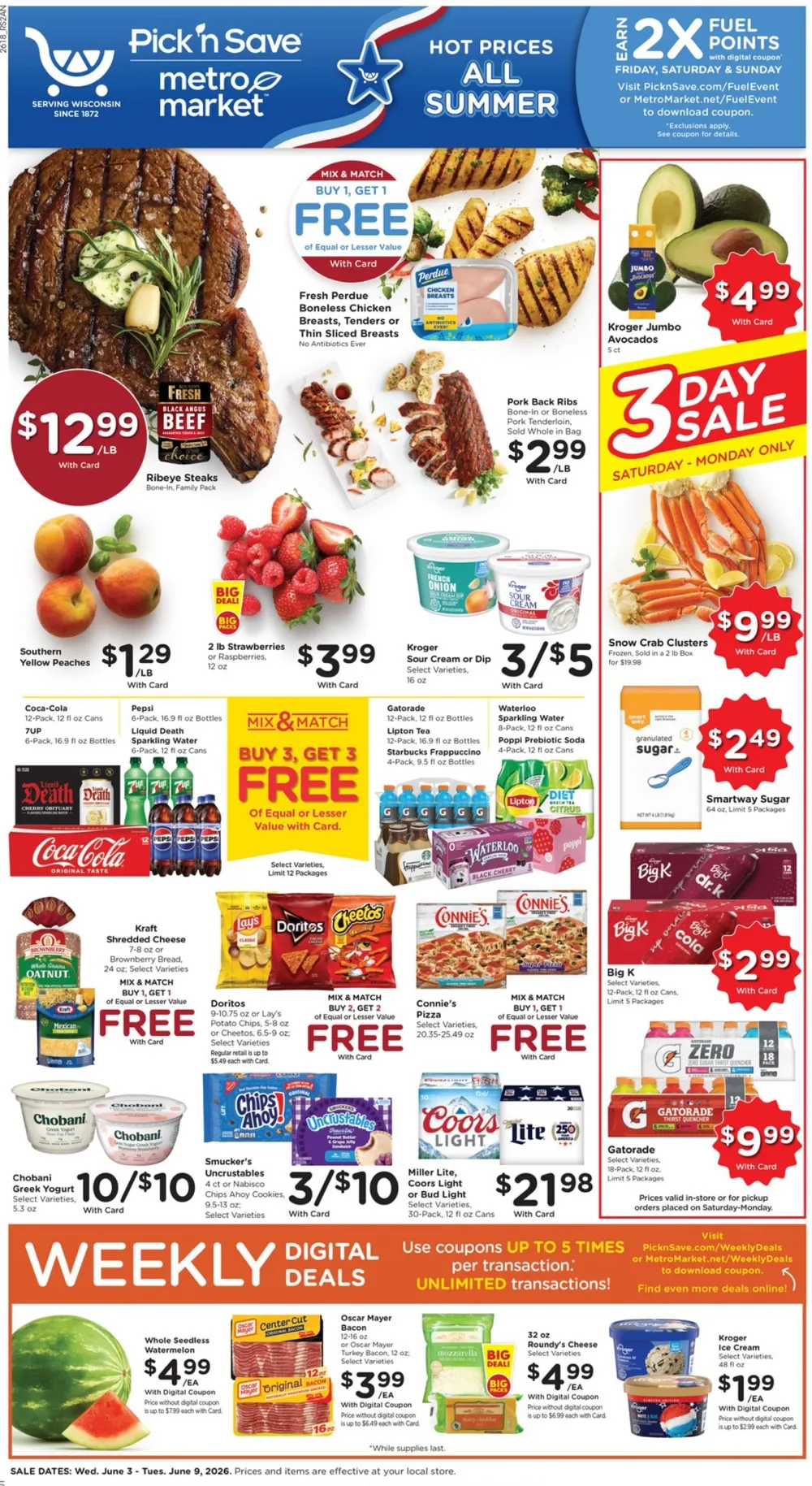 Pick N Save Weekly Ad Deals June 3 – 9, 2026 - Image 1 June 3 – 9