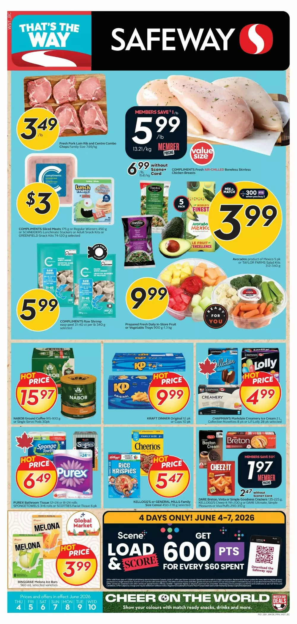 Safeway Flyer June 4 - 10, 2026 - Image 1 June 4 To 10