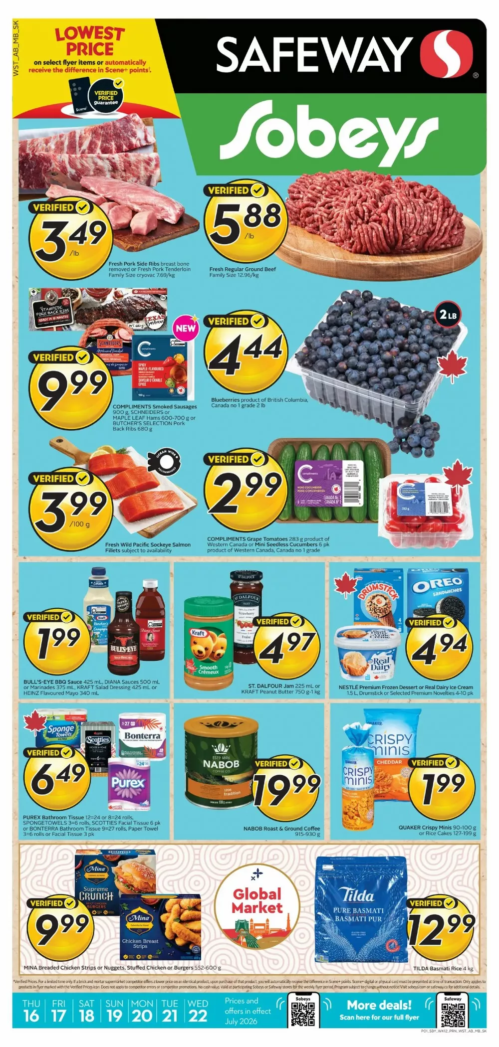 Safeway Flyer July 30 - August 5, 2026 - Image 1 July 16 - 22