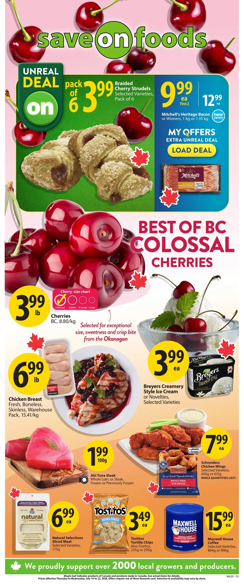 Save On Foods Flyer July 23 - 29, 2026 - Image 1 July 16 - 22