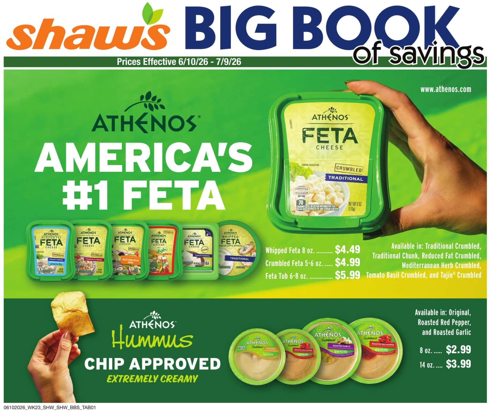 Shaw’s Weekly Ad Deals July 17 - 23, 2026 - Image 1 Big Book Of Savings