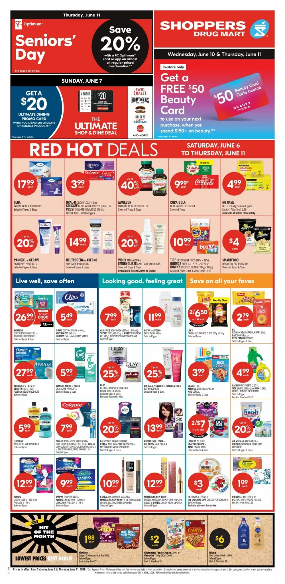 Shoppers Drug Mart Flyer June 6 - 12, 2026 - Image 1 June 6 - 12