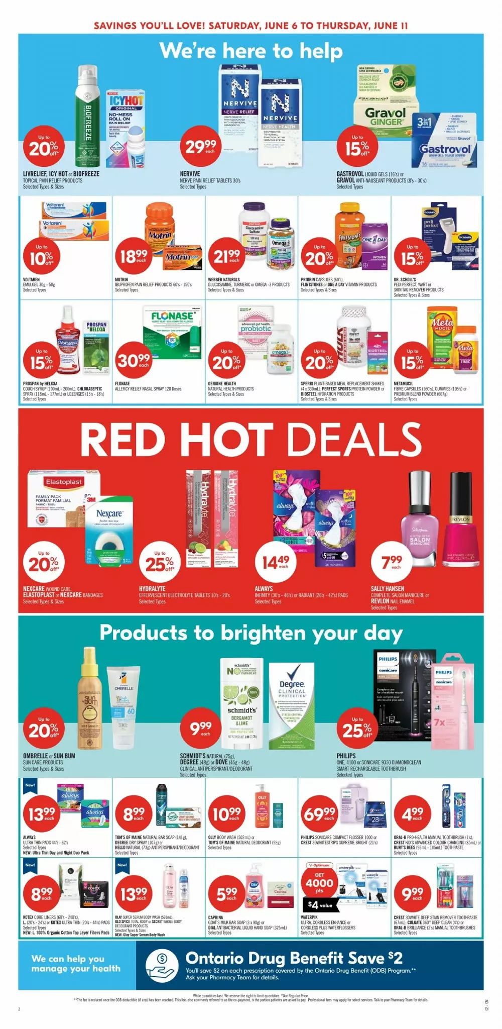 Shoppers Drug Mart Flyer June 6 - 12, 2026 - Image 2 June 6 - 12