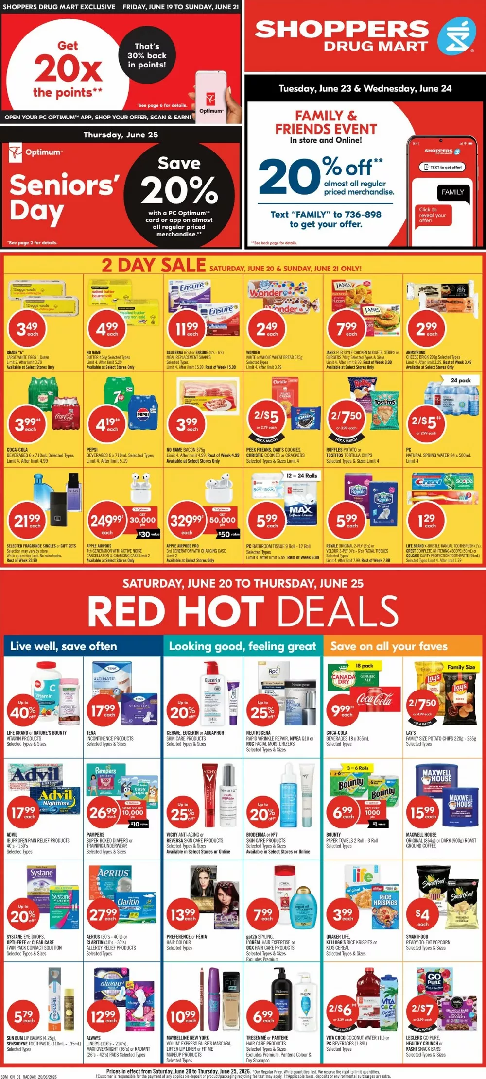 Shoppers Drug Mart Flyer June 20 - 26, 2026 - Image 1 June 20 - 26