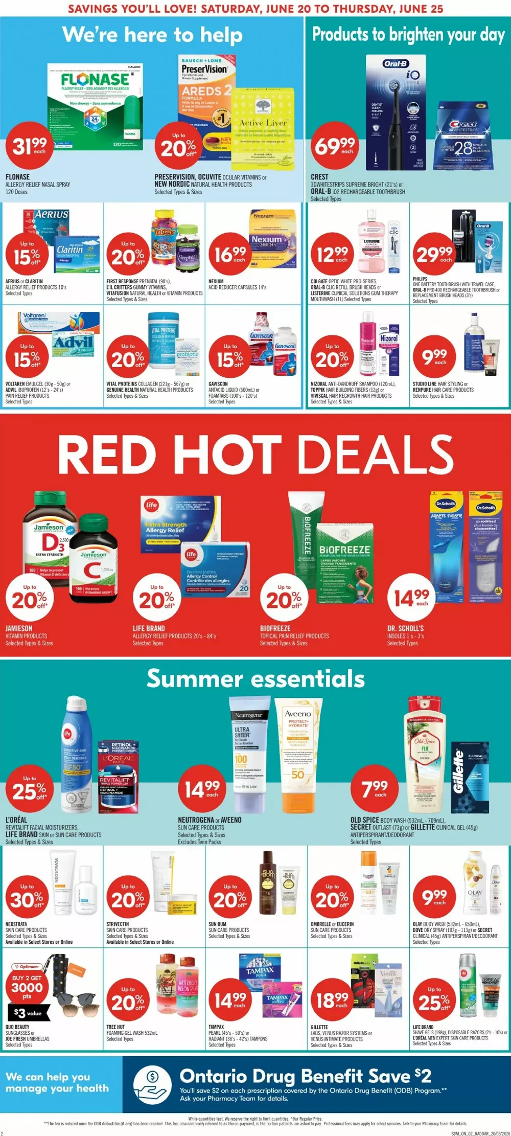 Shoppers Drug Mart Flyer June 20 - 26, 2026 - Image 2 June 20 - 26