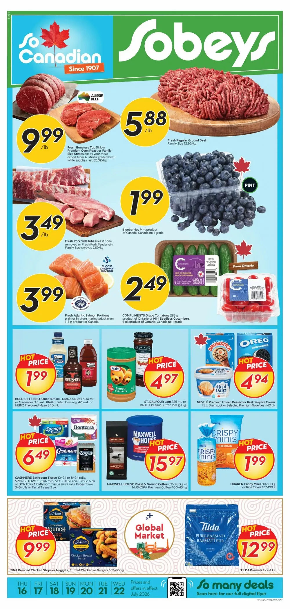 Sobeys Flyer July 23 - 29, 2026 - Image 1 July 16 - 22
