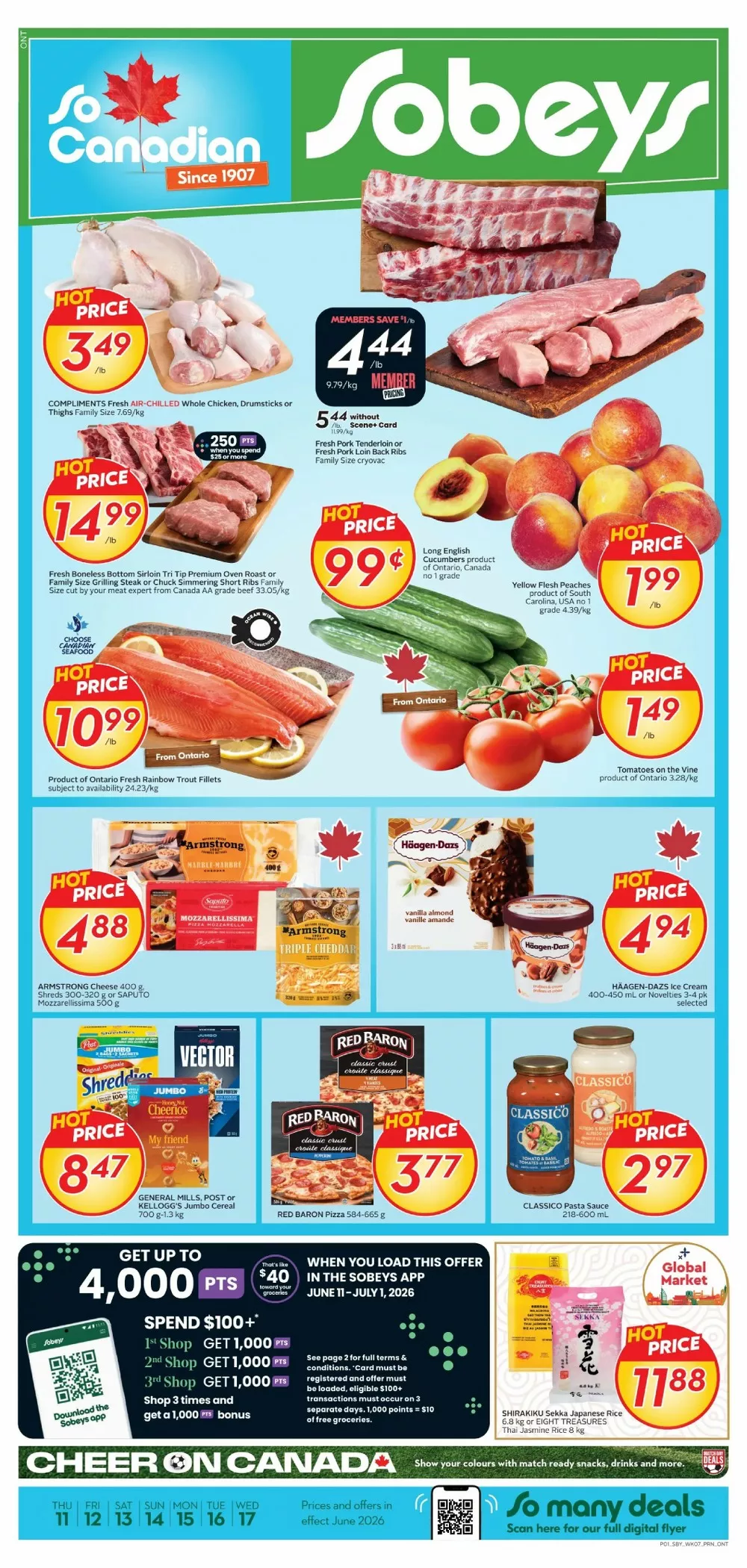 Sobeys Flyer June 11 – 17, 2026 - Image 1 June 11 - 17