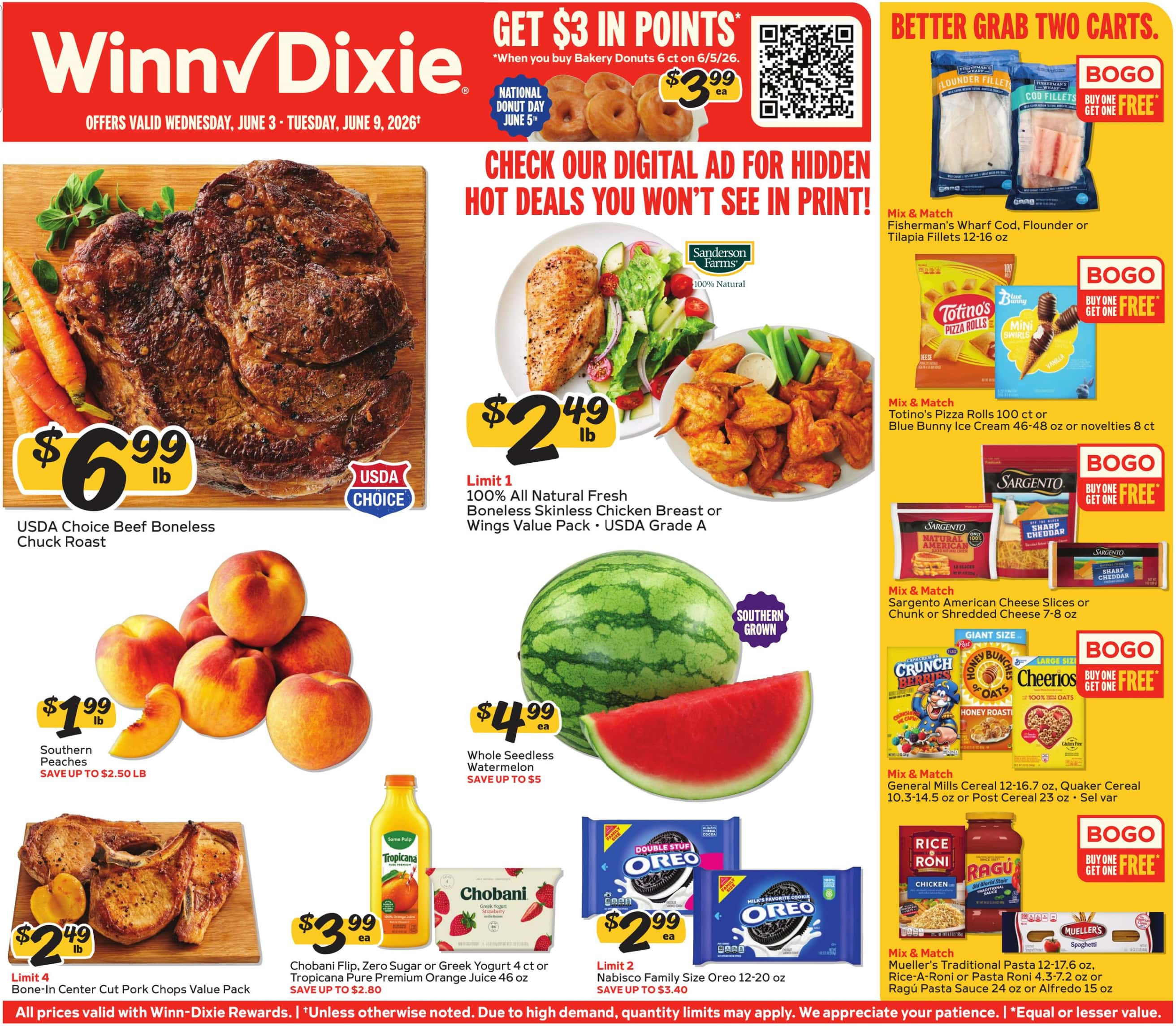 Winn Dixie Weekly Ad Deals June 10 – 16, 2026 - Image 1 June 3 To 9