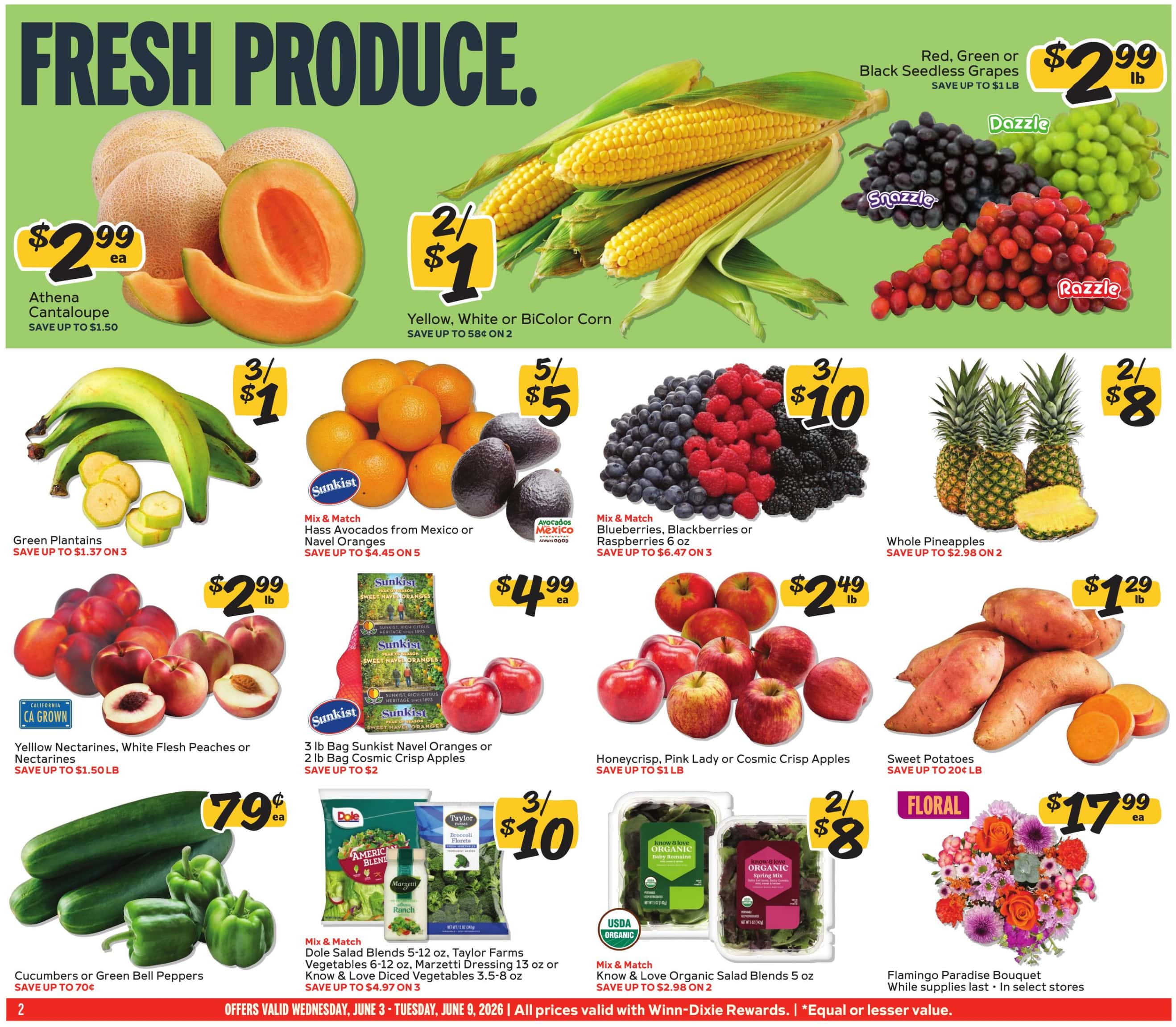 Winn Dixie Weekly Ad Deals June 10 – 16, 2026 - Image 2 June 3 To 9