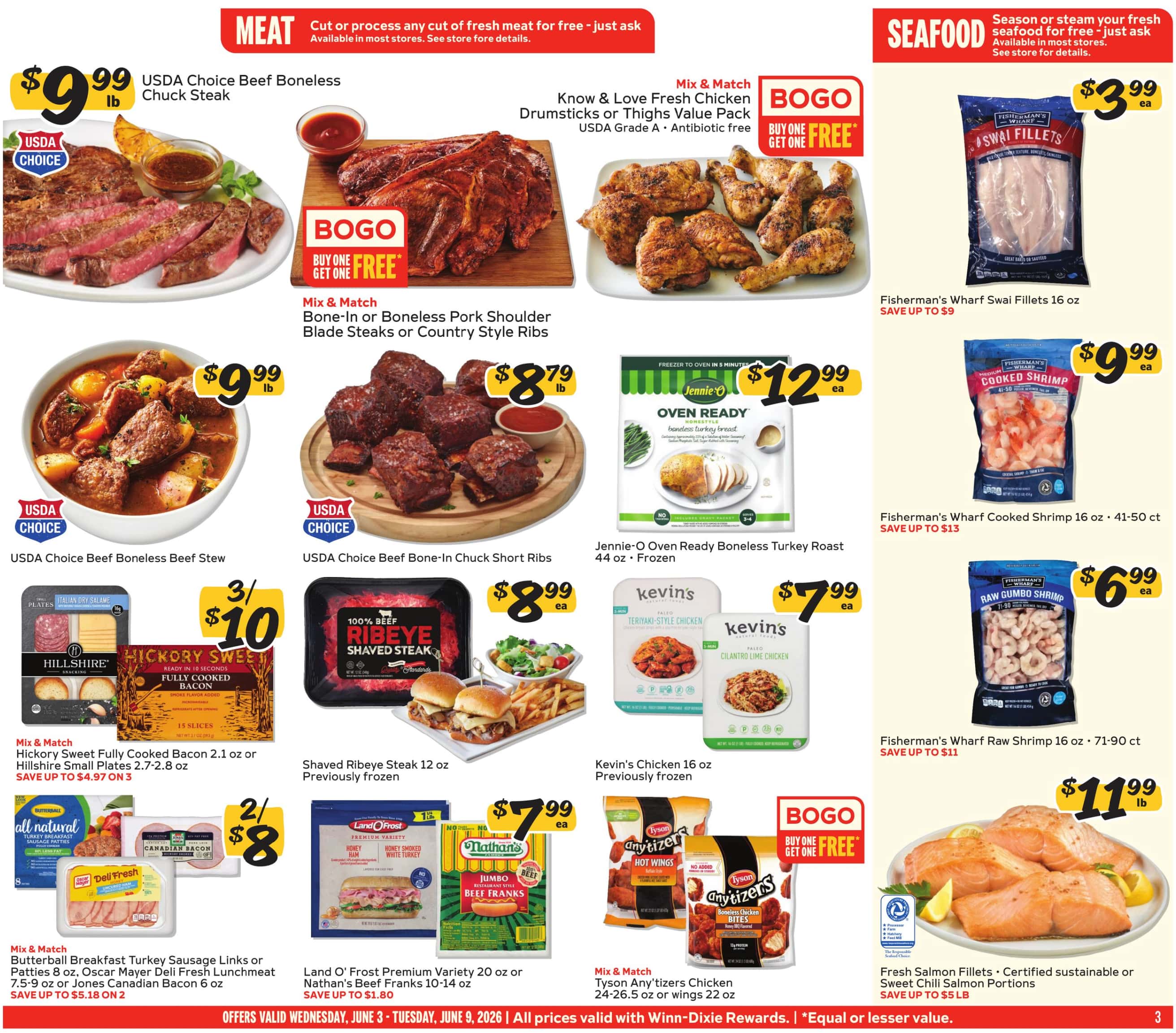 Winn Dixie Weekly Ad Deals June 10 – 16, 2026 - Image 1 June 3 To 9