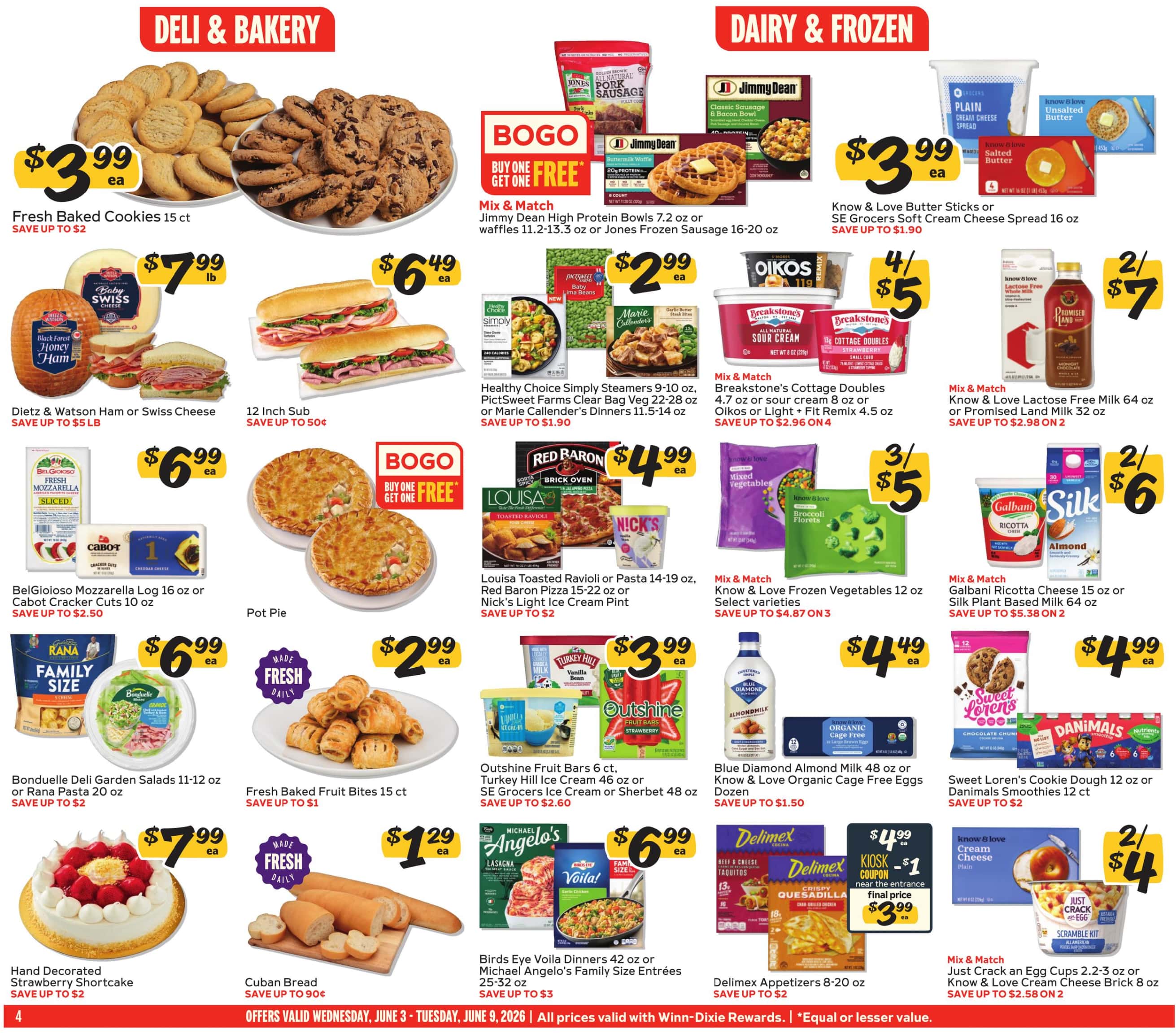 Winn Dixie Weekly Ad Deals June 10 – 16, 2026 - Image 2 June 3 To 9
