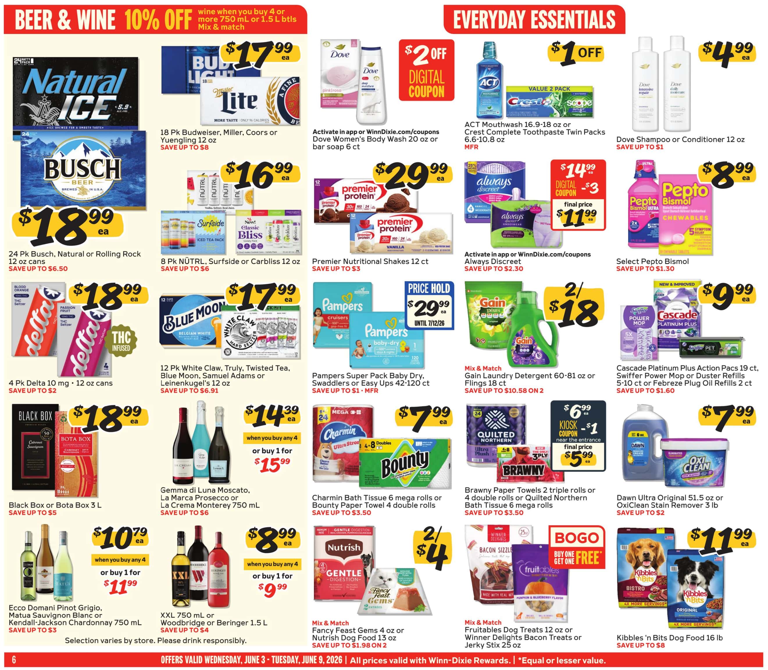Winn Dixie Weekly Ad Deals June 10 – 16, 2026 - Image 2 June 3 To 9
