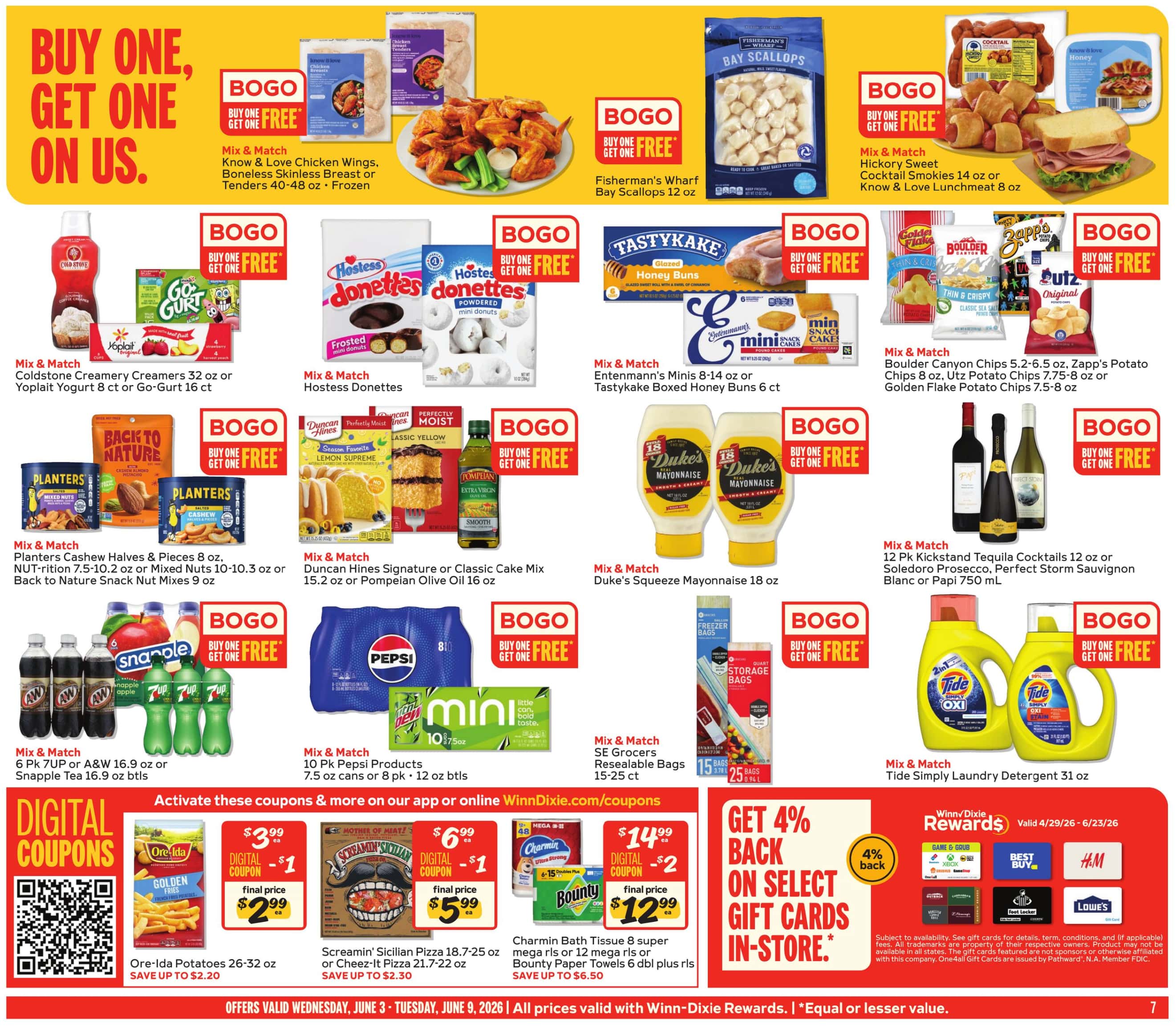 Winn Dixie Weekly Ad Deals June 10 – 16, 2026 - Image 1 June 3 To 9