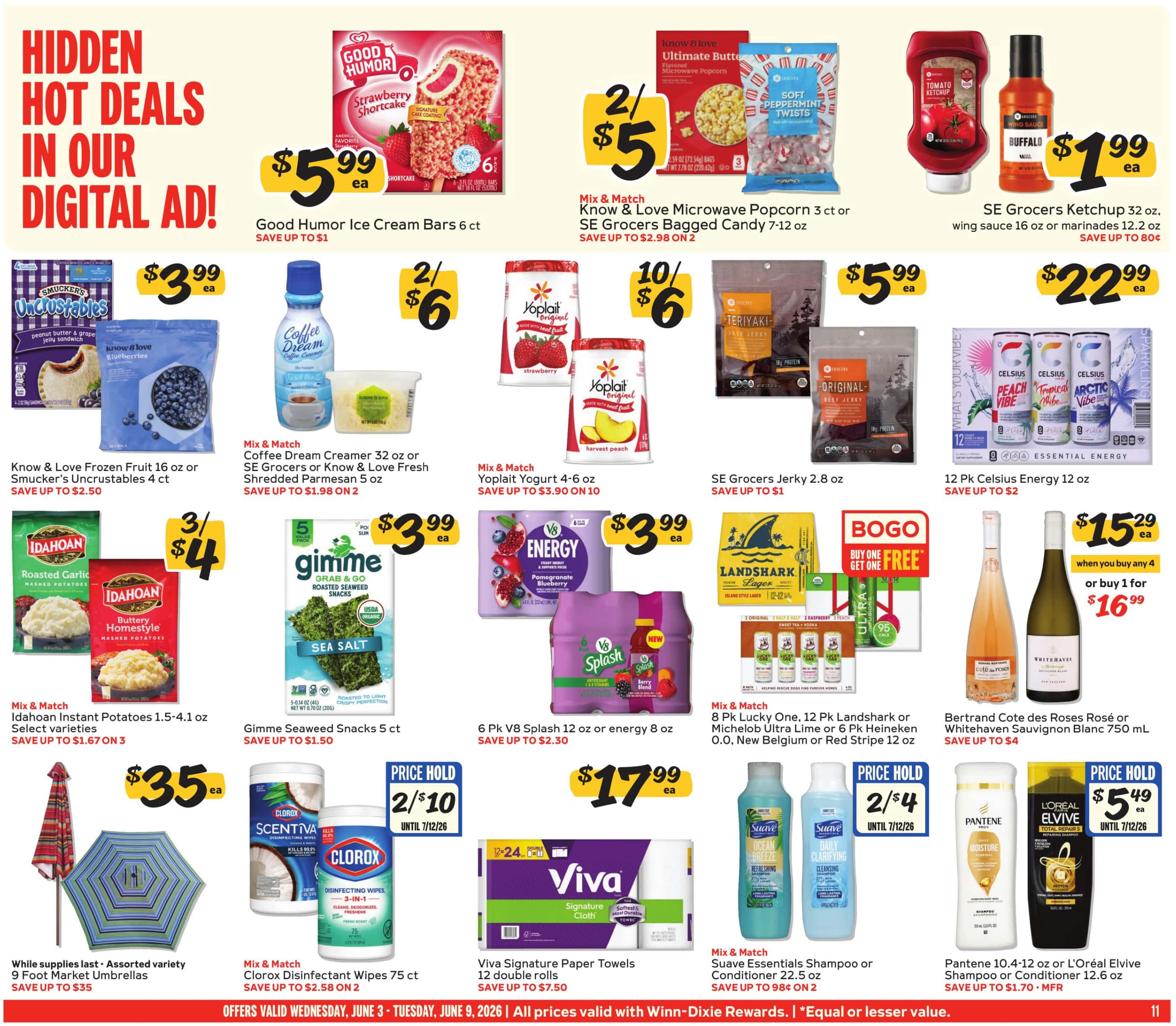 Winn Dixie Weekly Ad Deals June 10 – 16, 2026 - Image 1 June 3 To 9