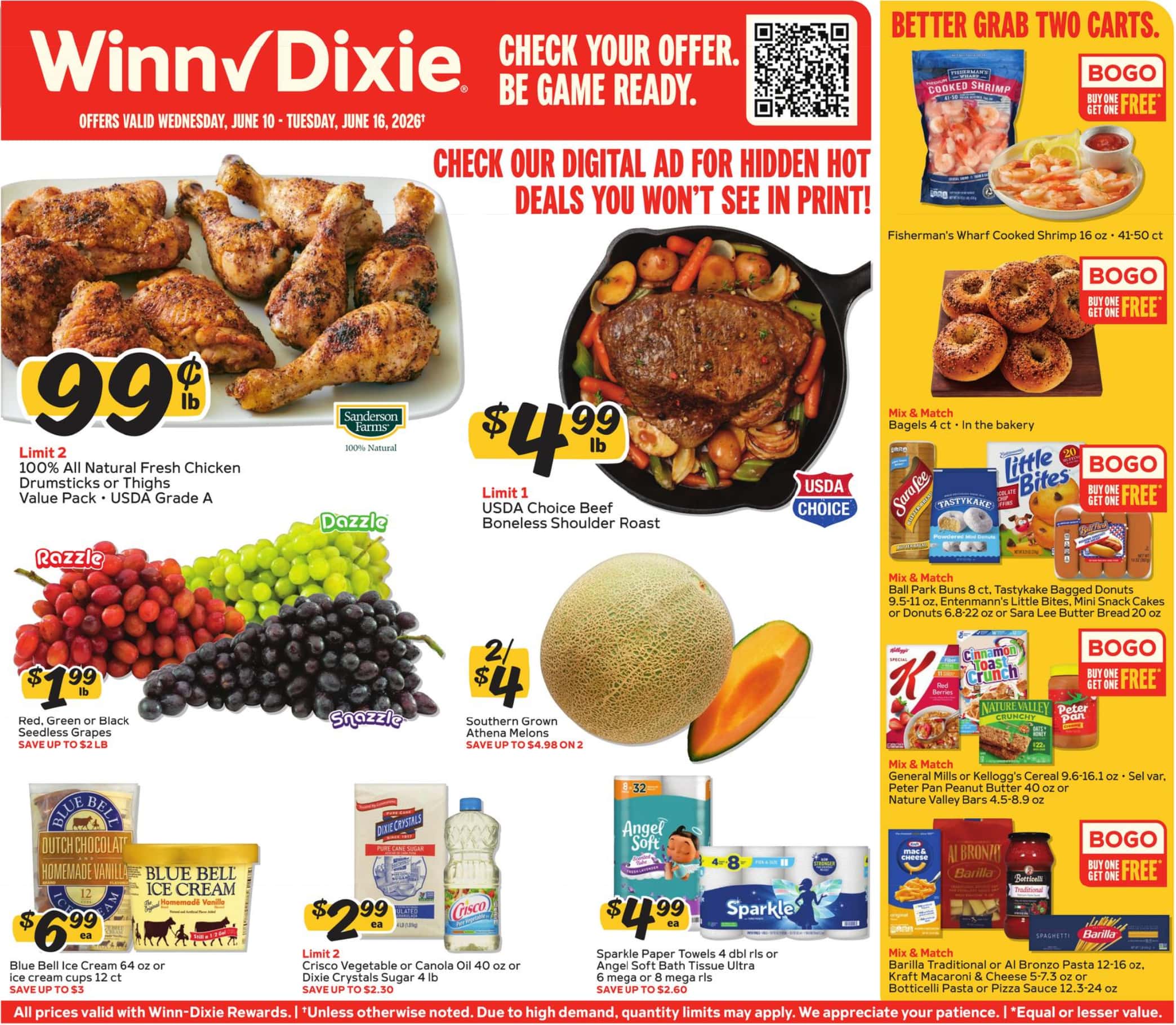 Winn Dixie Weekly Ad Deals June 10 – 16, 2026 - Image 1 June 10 – 16