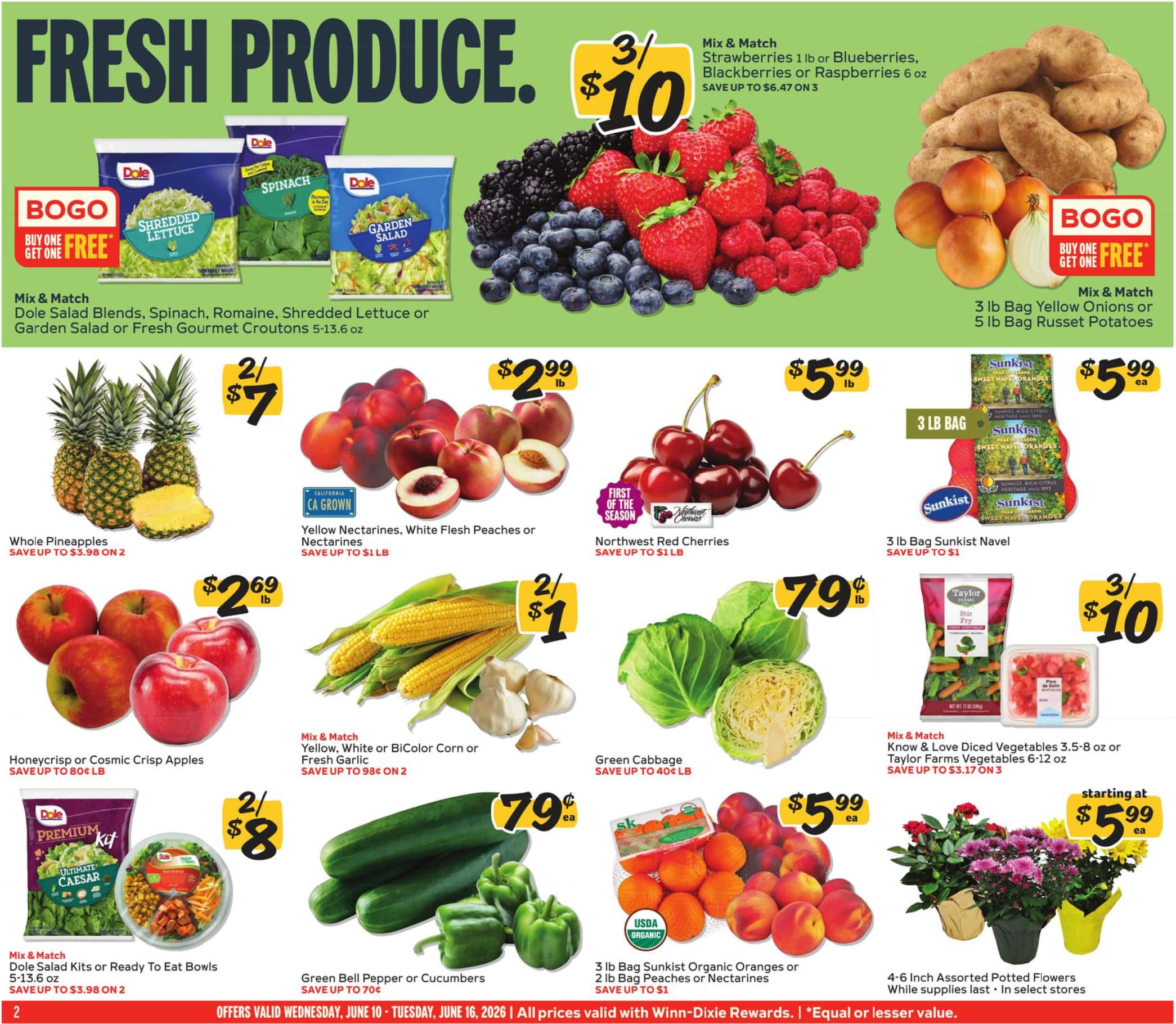 Winn Dixie Weekly Ad Deals June 10 – 16, 2026 - Image 2 June 10 – 16